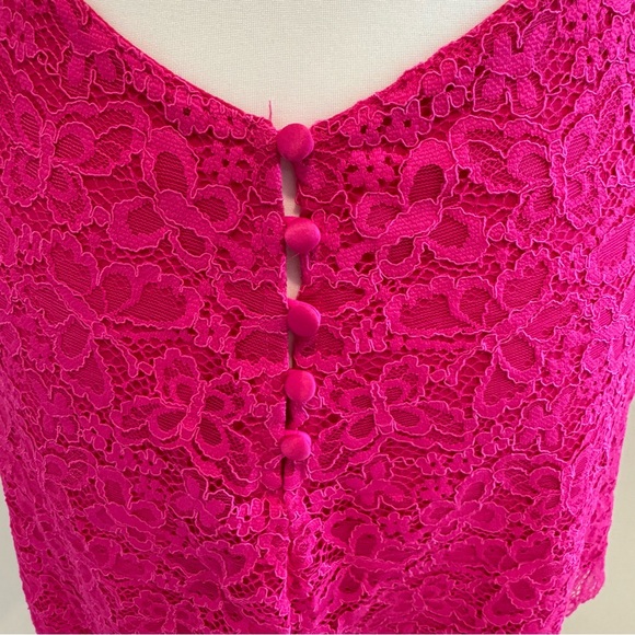 For Love And Lemons Pink Lace Mini Dress - Picture 11 of 13